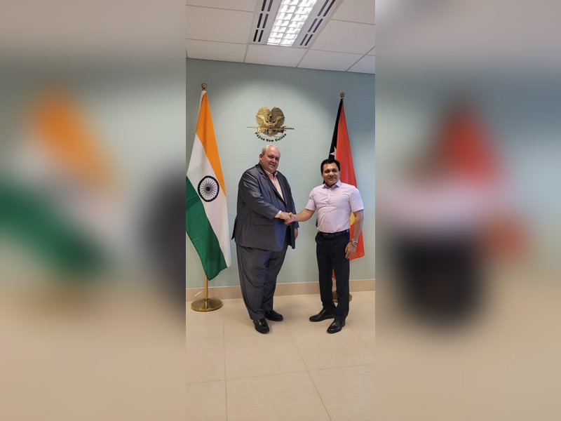 Indian envoy meets Papua New Guinea's Foreign Minister, discusses strengthening bilateral ties 