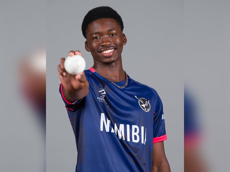 T20 WC: Namibia’s teen fast bowling sensation Heingo promises to keep India to 180 (Credit: ICC)