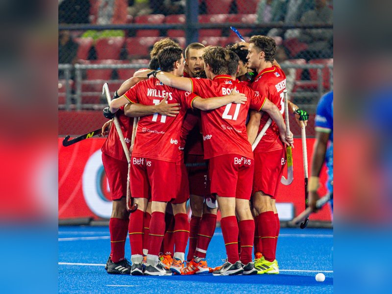 FIH Men’s Pro League: Belgium beat India 3-1 in Rourkela (Credit: Hockey India)
