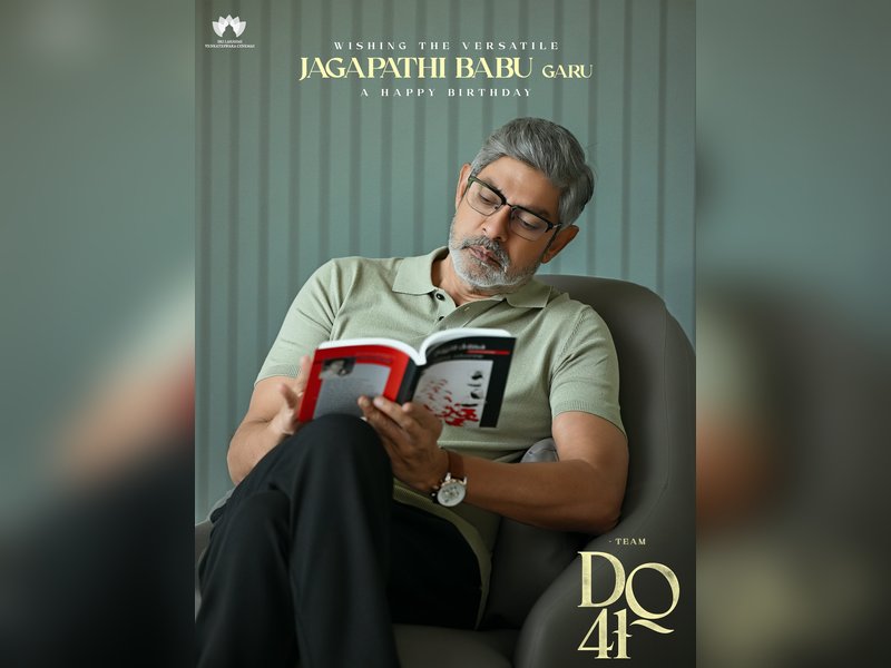 Jagapathi Babu comes onboard the unit of Dulquer Salmaan's #DQ41 (Photo Credit: SLV Cinemas/X)