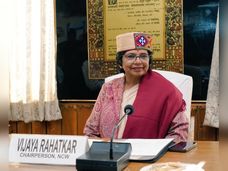 NCW chief Vijaya Rahatkar discusses women safety in Himachal colleges
