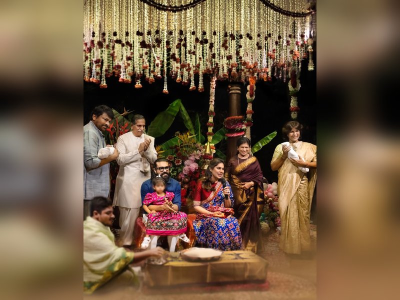 Chiranjeevi explains significance behind the names of Ram Charan's twins - Shivram & Anveera Devi