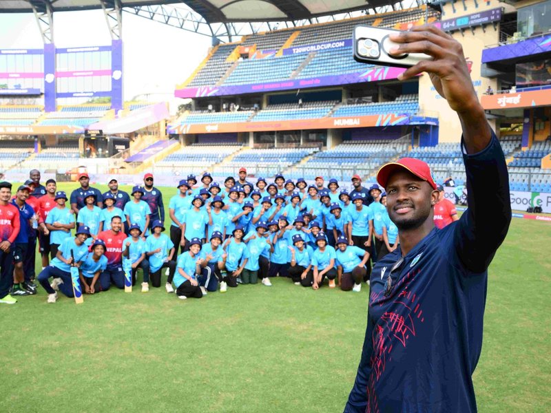 ICC’S Cricket 4 Good initiative brings young fans closer to T20 WC stars (Credit: ICC)