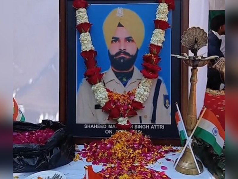Seven years on, Dinanagar pays tribute to Pulwama martyr Constable Maninder Singh