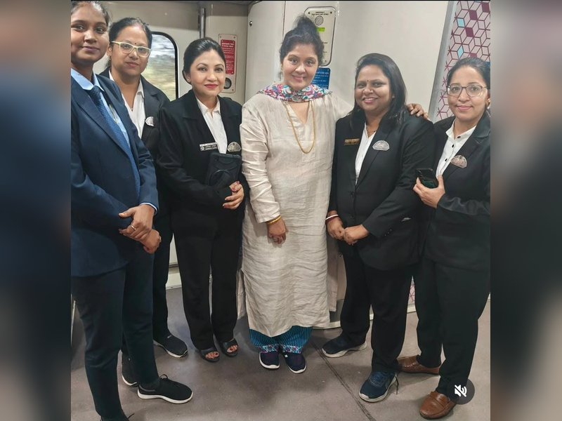 Sudha Chandran encounters a ‘Nari Shakti’ moment on her way to Shirdi aboard the Vande Bharat train