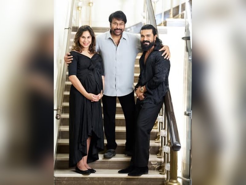 Chiranjeevi lauds Ramcharan, Upasana for their conscious and spiritually rooted choice of names for their children (Photo Credit: Chiranjeevi/Instagram)