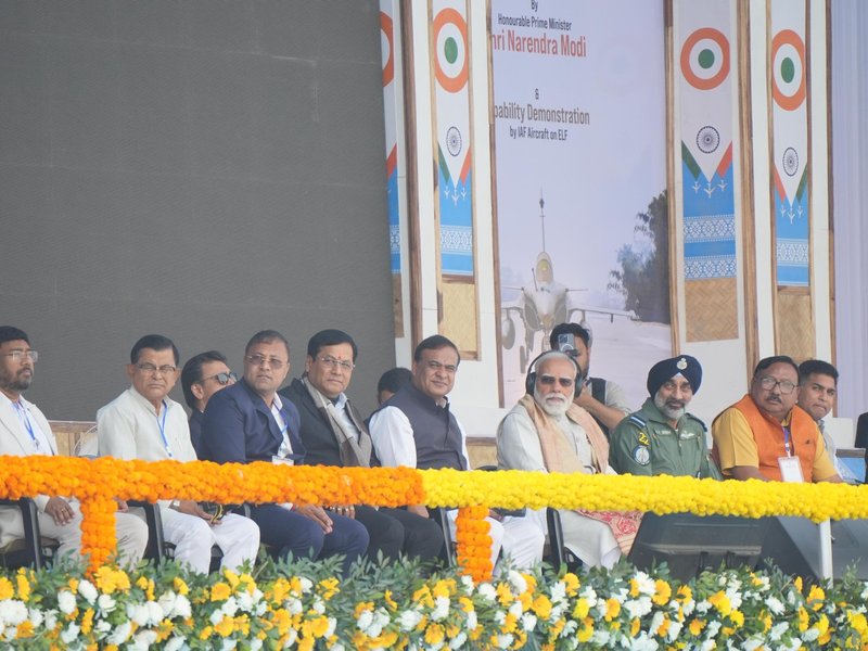 प्रधानमंत्री मोदी ने असम के मोरन में पूर्वोत्तर की पहली इमरजेंसी लैंडिंग सुविधा का उद्घाटन किया