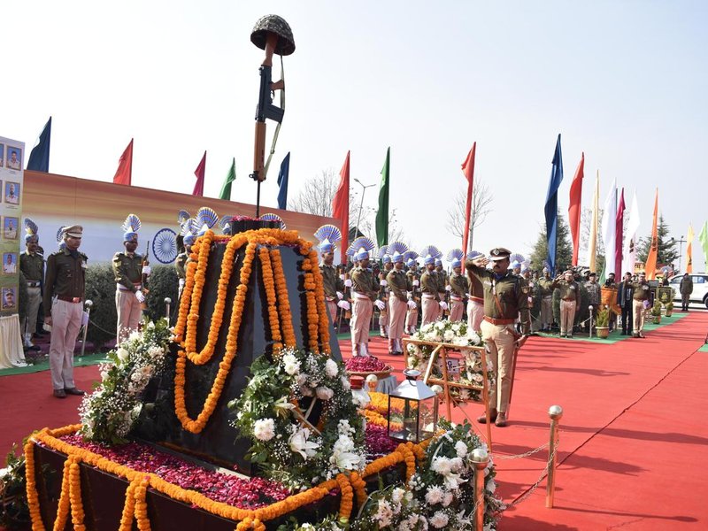 Homage paid to Pulwama martyrs on 7th anniversary in J&K 