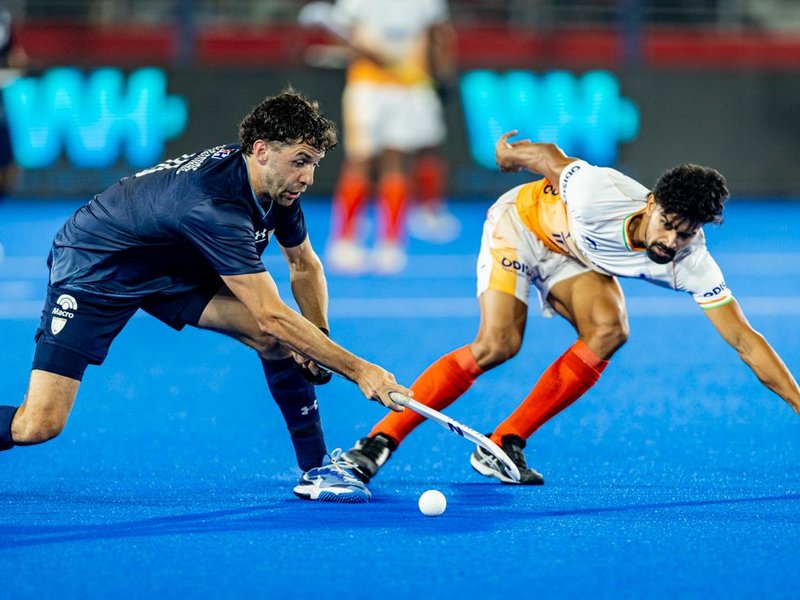 India edged 2-4 by Argentina at FIH Men's Pro League 2025-26 (Credit: Hockey India)