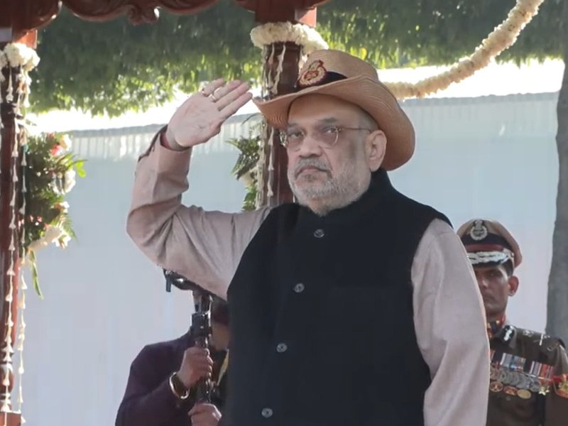 दिल्ली पुलिस स्थापना दिवस में शामिल हुए अमित शाह, 10 नई परियोजनाओं का शिलान्यास