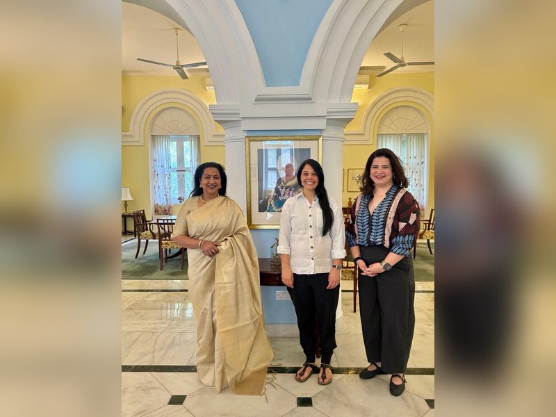 Radhika Sarathkumar touched by British Deputy High Commissioner's genuine curiosity about 'Thaai Kelavi' (Photo Credit: Radhika Sarathkumar/Instagram)