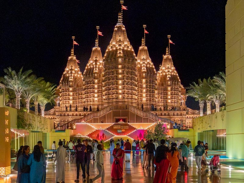 Over 40 lakh visitors from 100 nations: BAPS Hindu Mandir in Abu Dhabi marks two years of global inspiration 