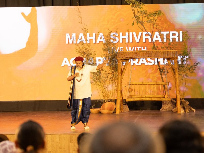 महाशिवरात्रि पर आचार्य प्रशांत की अनूठी नाट्य-प्रस्तुति, दिखा धर्म और कला का संगम