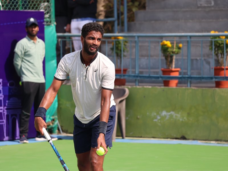 Karan Singh goes down to Daniel Michalski in three-set thriller; Sureshkumar reaches main draw of the 2026 Delhi Open at the DLTA Complex from February 16 to 22, on Monday. Photo credit: DLTA