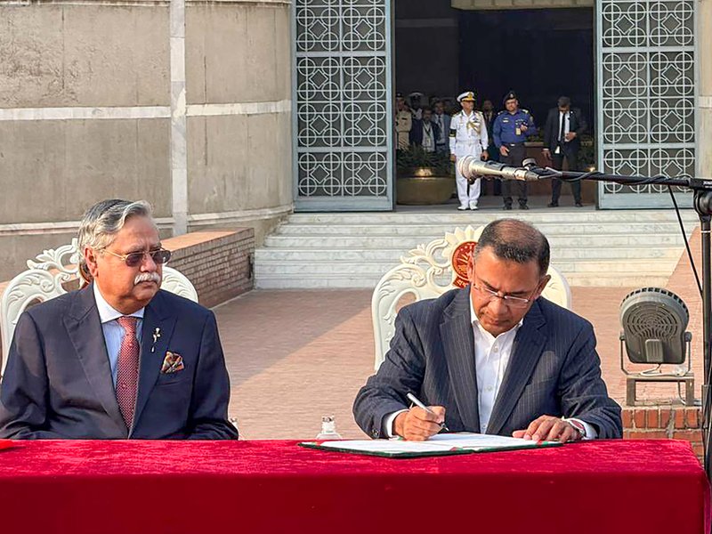Tarique Rahman sworn in as 11th Prime Minister of Bangladesh