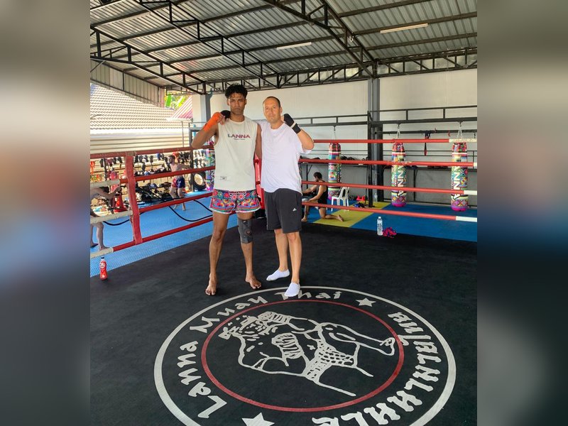 Babil Khan trains in Muay Thai in Thailand for an upcoming project