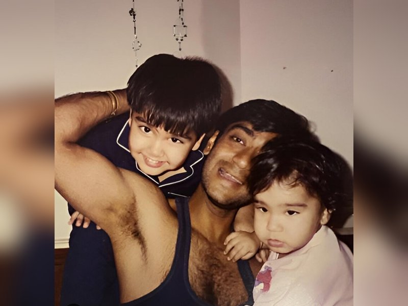 Ajay Devgn gives nephew Aaman Devgan a fun ‘diet advice’ on birthday, shares throwback pic 