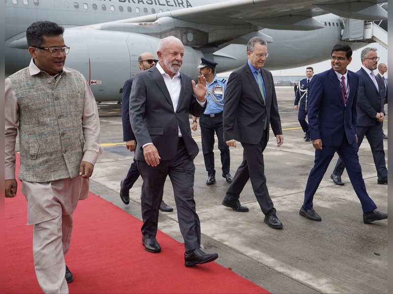 Brazilian President kicks off India visit, set to attend AI Impact Summit