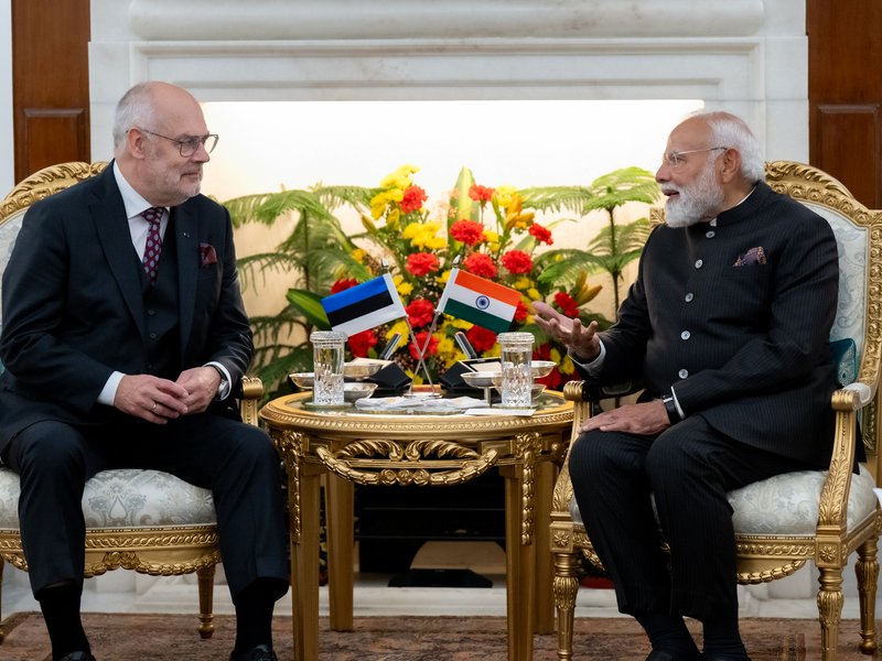 India's global weight is rising, says Estonia President after meeting PM Modi