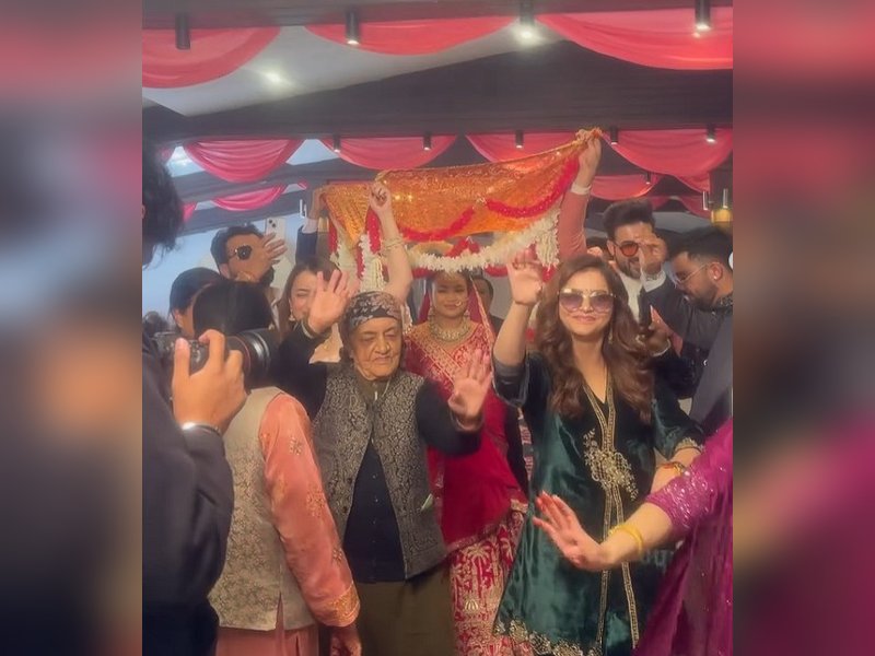Rubina Dilaik breaks into pahadi nati during ‘wedding shenanigans’