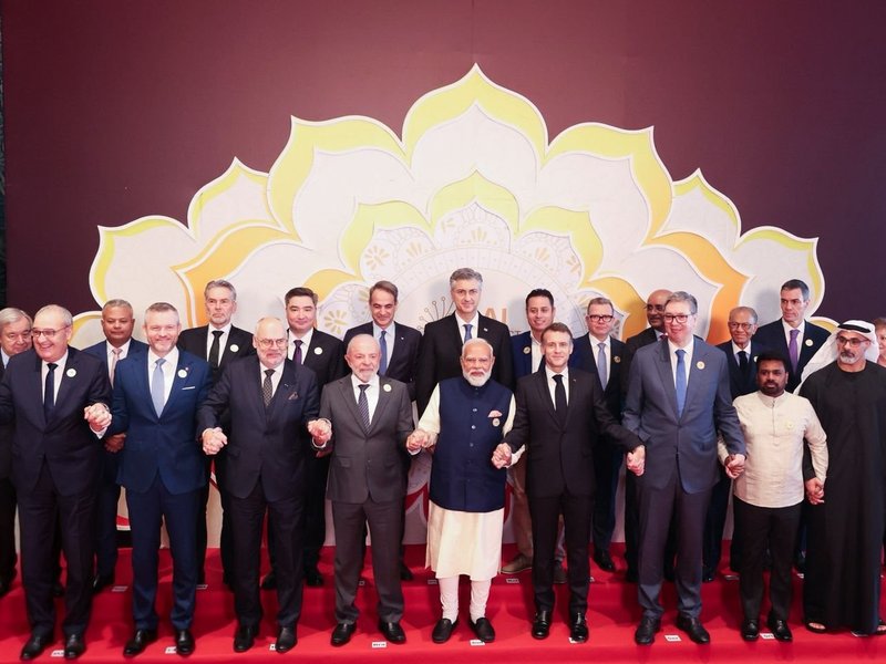 AI Impact Summit Family Photo