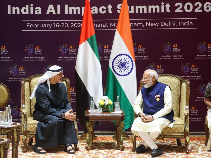 PM Modi and Abu Dhabi Crown Prince discuss ways to enhance cooperation, including in AI