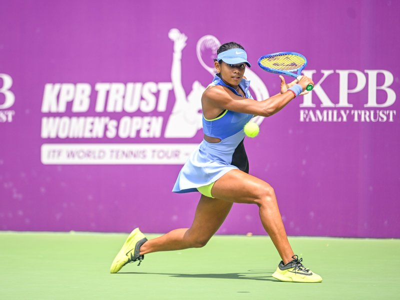 ‘The immediate aim is to do well in the junior Grand Slams,’ says Maaya Revathi at ITF Women’s Open W100