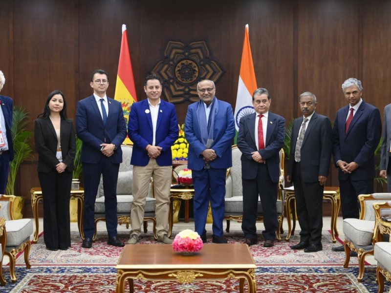 VP Radhakrishnan, Bolivian counterpart discuss avenues for enhancing ties
