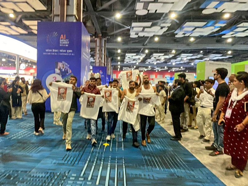 Shirtless protest: Delhi court extends custody of five Youth Congress members