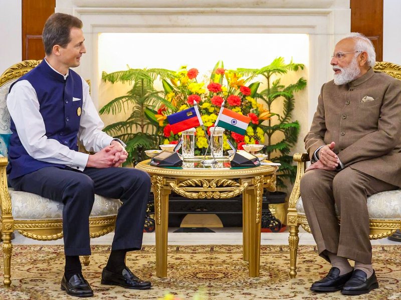 Prince Alois India Visit