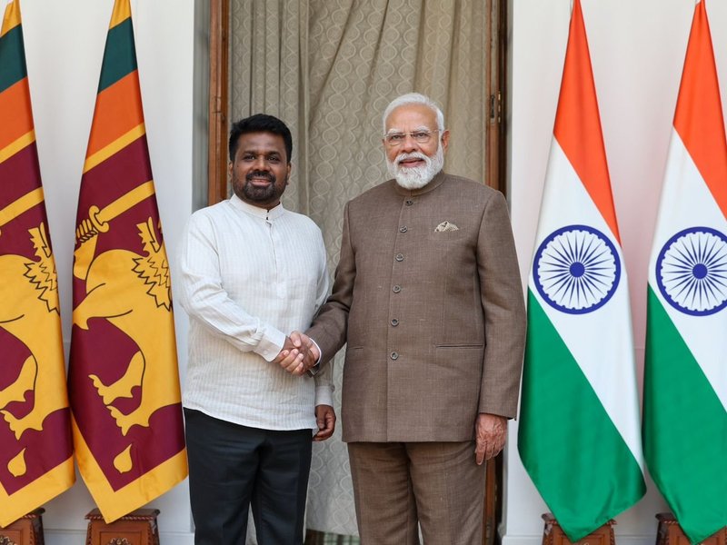 Lankan President meets PM Modi, thanks India for 'exceptional support' during Cyclone Ditwah 