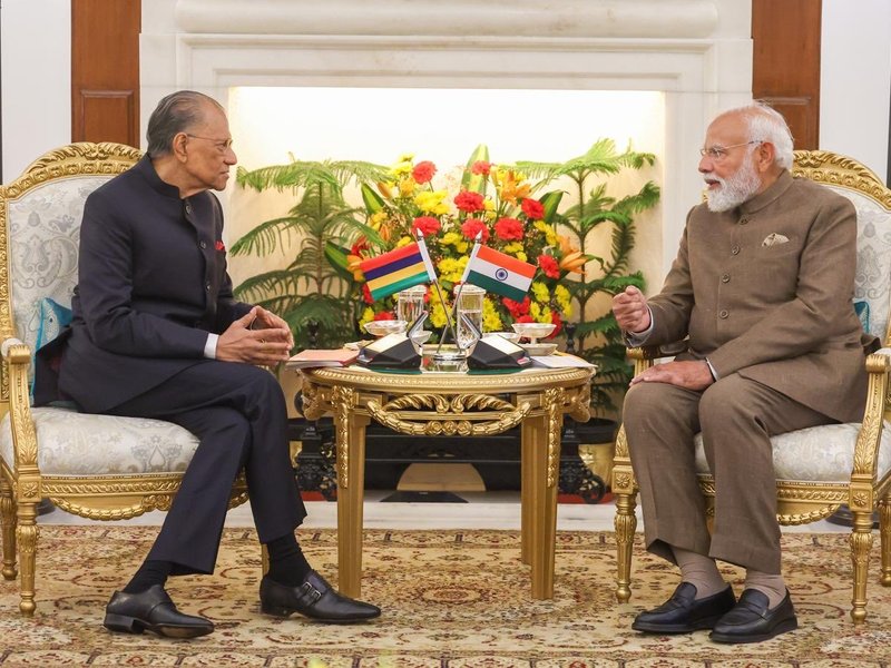 PM Modi reiterates India's steadfast commitment to development priorities of Mauritius