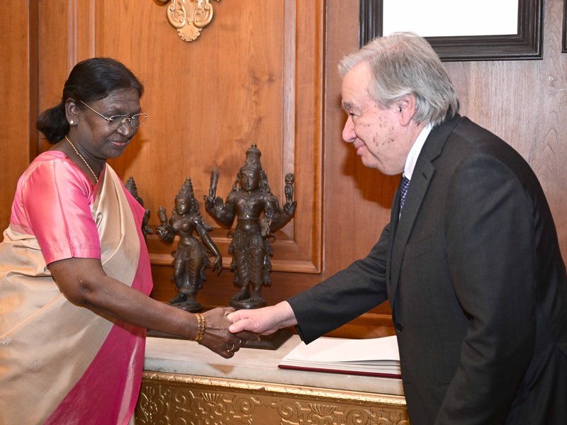 UN Secretary General Guterres calls on President Murmu