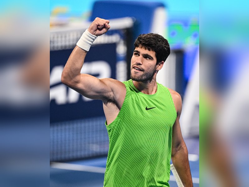 Alcaraz brushes past Rublev, Fils beats Mensik in Doha to set-up final date (Credit: X/ATP Tour)