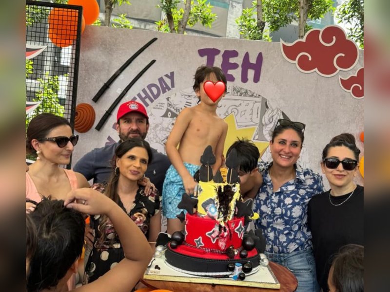 Soha Ali Khan gives peep into Jeh’s Naruto-themed b’day, calls Kareena Kapoor ‘cool as  cucumber’