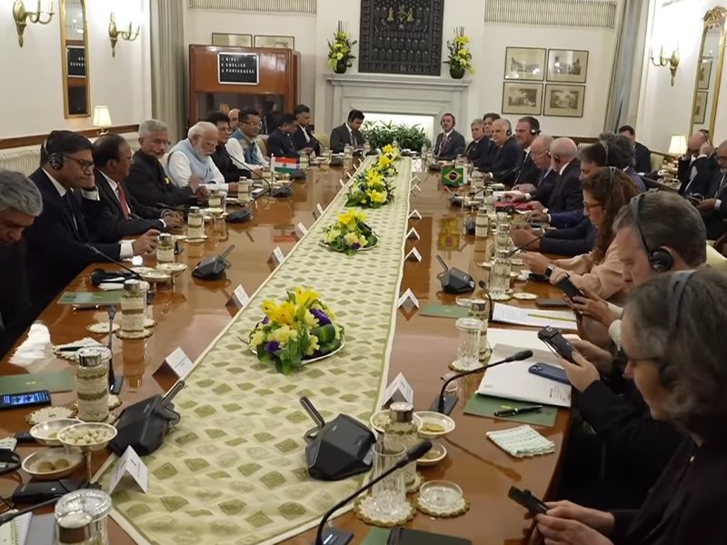 PM Modi, Brazilian President Lula hold delegation-level talks, discuss trade, economic ties