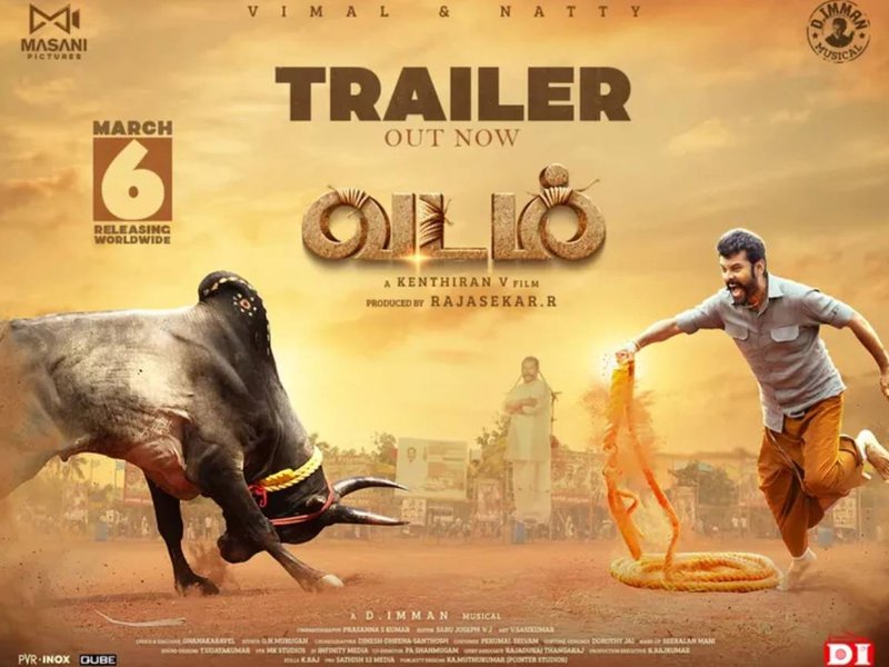 Vimal's 'Vadam' trailer released (Photo Credit: Masaani Pictures/ Instagram)