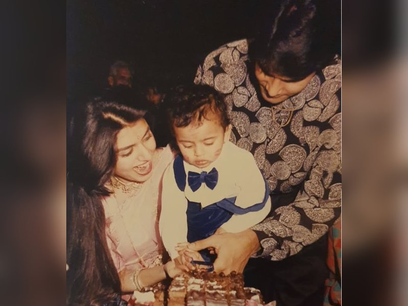 Bhagyashree wishes son Abhimanyu on birthday with his cutest unseen pictures