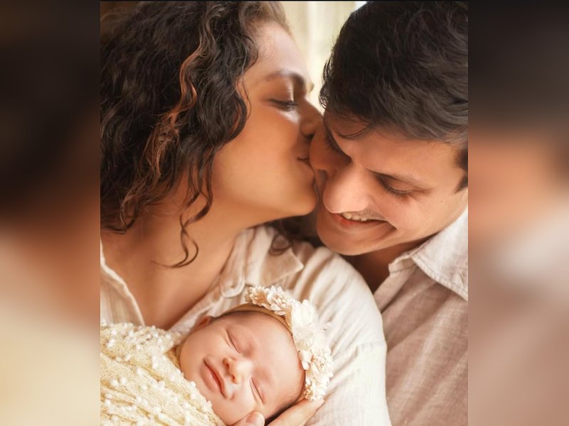 Drashti Dhami wishes husband Neeraj on 11th anniversary, says ‘he makes coffee at 3 AM as she holds their baby’