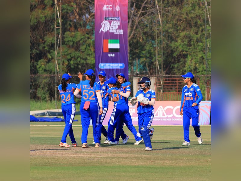 'The dominance of India Women continues': BCCI Secy Saikia hails 'A' team for winning Rising Stars Asia Cup title, beating Bangladesh in the final in Bangkok on Sunday. Photo credit: BCCI Women