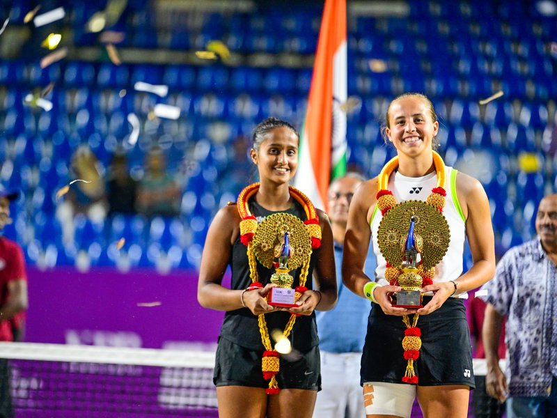 Indian youngster Vaishnavi Adkar’s dream run ends with a runner-up finish at the ITF Women’s Open W100 Bengaluru 2026