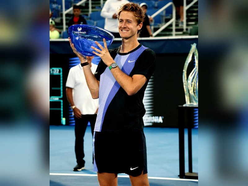 Sebastian Korda claims third ATP Tour title with Delray Beach Open crown