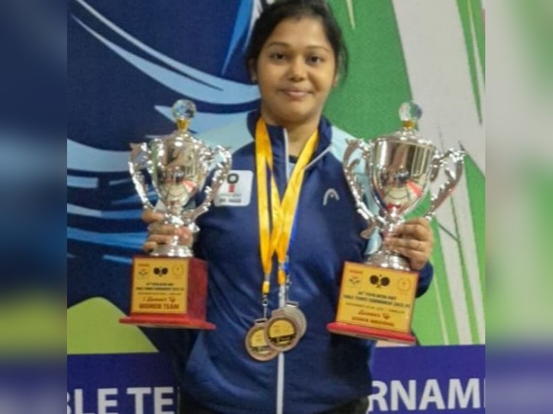 मौमा दास: टेबल टेनिस का बड़ा चेहरा, अंतरराष्ट्रीय मंचों पर देश के लिए जीता स्वर्ण 