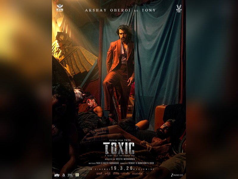 Yash’s 'Toxic' team releases first look of Akshay Oberoi as Tony in film! (Photo Credit: IANS/PR)