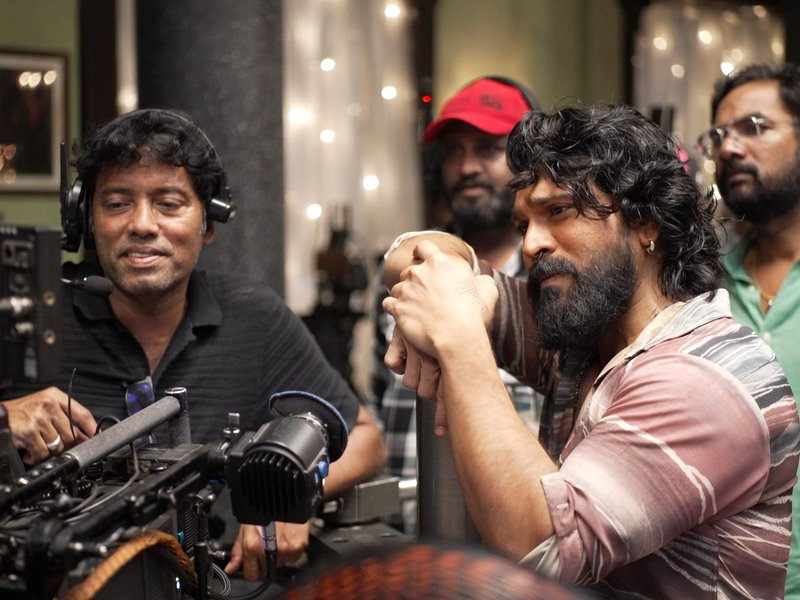 Ram Charan tells 'Peddi' cameraman Rathnavelu: Your vision brings magic to every frame (photo credit: Peddi/X)