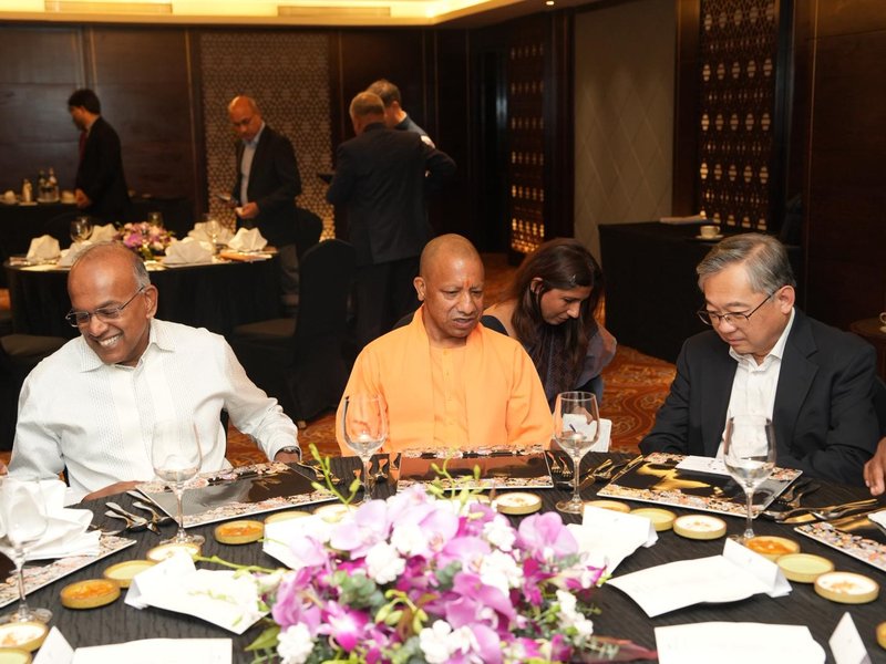 Yogi Adityanath meets Singapore Deputy PM, host of MoUs inked for investments in UP 
