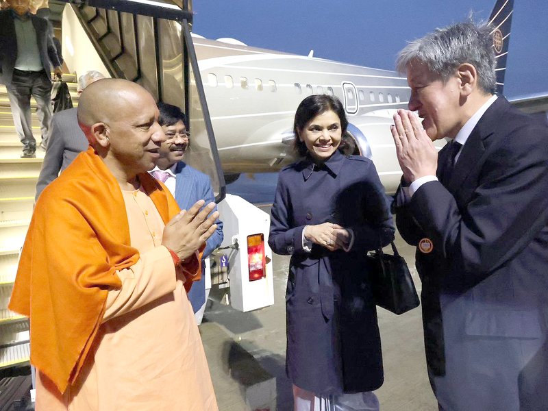 UP CM Yogi arrives in Tokyo, holds 'productive' talks with leading businesses