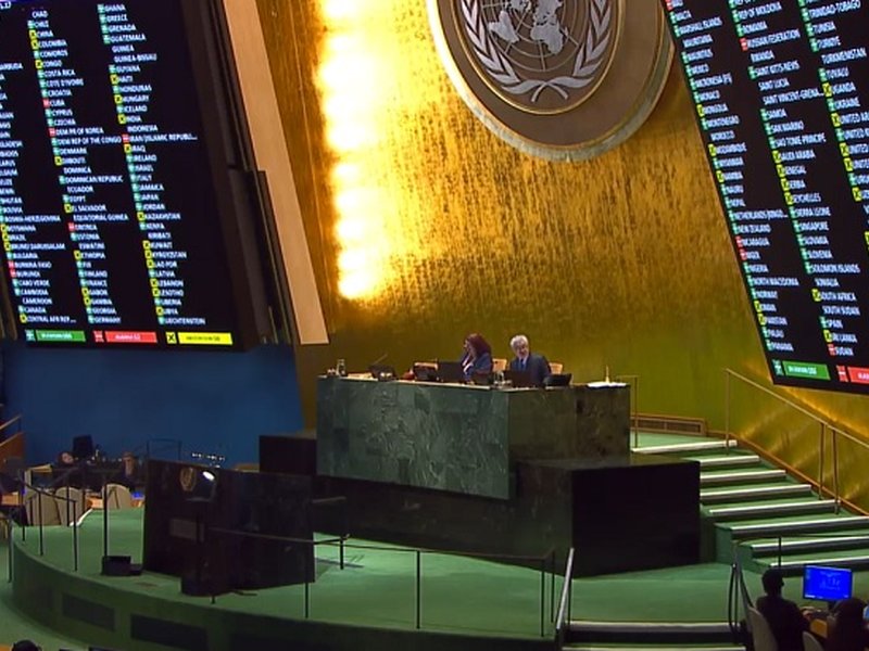 India joins US in abstaining on UNGA resolution backing Ukraine ceasefire