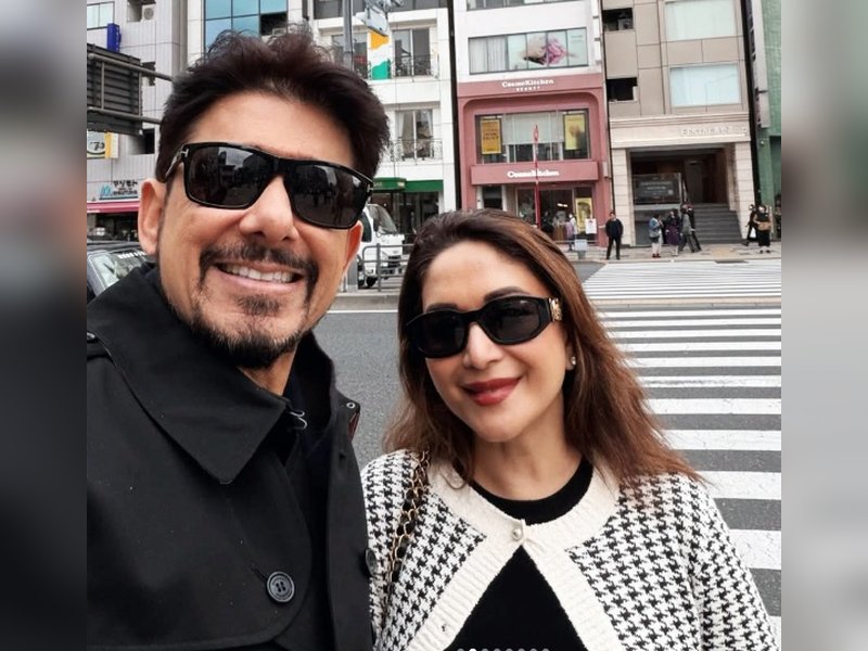 Madhuri Dixit experiences the world's busiest street - Shibuya Crossing in Japan, call it ‘pure energy’