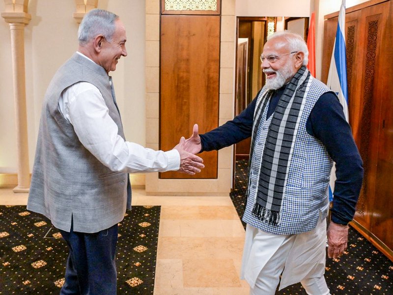Netanyahu thanks PM Modi for his leadership and enduring friendship